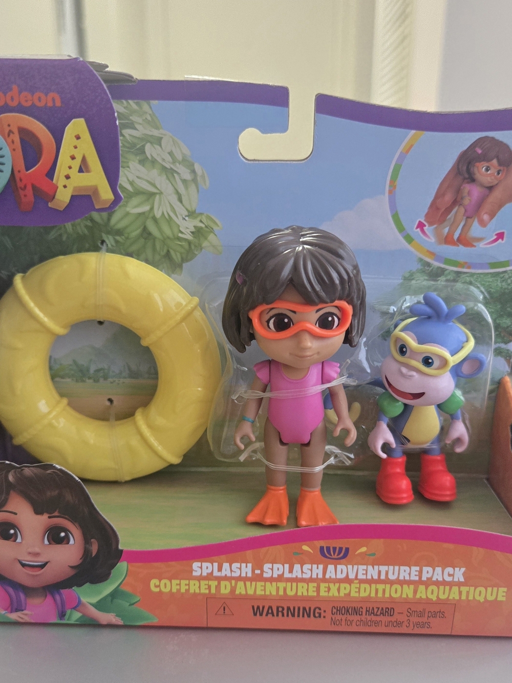 Nickelodeon Dora Swim Set with Yellow Float - Pink Outfit